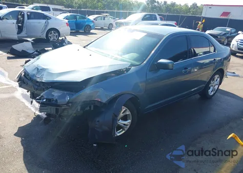 2012 Ford Fusion Se from USA, damaged, VIN 3FAHP0HG2CR312198